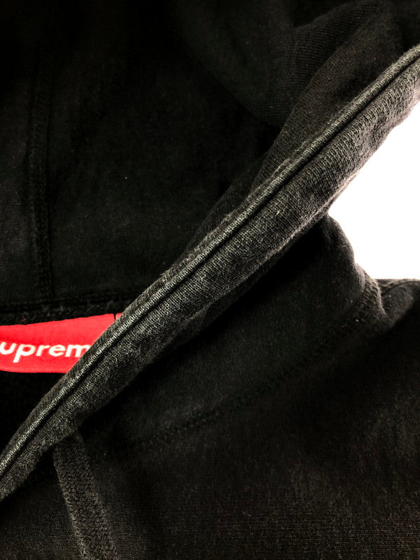 【中古品】【メンズ】 SUPREME シュプリーム 17AW BOX LOGO HOODED SWEATSHIRT ボックスロゴ フーデッド スウェットシャツ パーカー 149-260513-na-04-tagh サイズ：M カラー：ブラック 万代Net店
