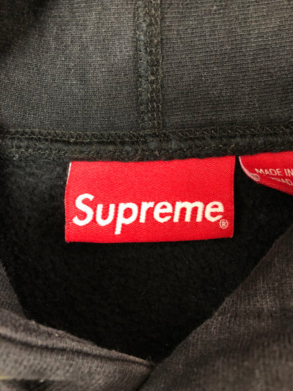 【中古品】【メンズ】 SUPREME シュプリーム 17AW BOX LOGO HOODED SWEATSHIRT ボックスロゴ フーデッド スウェットシャツ パーカー 149-260513-na-04-tagh サイズ：M カラー：ブラック 万代Net店