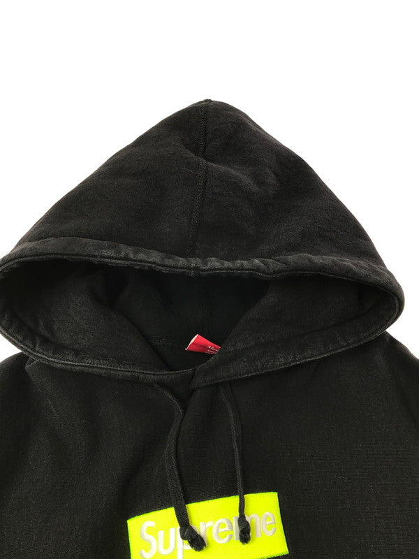 【中古品】【メンズ】 SUPREME シュプリーム 17AW BOX LOGO HOODED SWEATSHIRT ボックスロゴ フーデッド スウェットシャツ パーカー 149-260513-na-04-tagh サイズ：M カラー：ブラック 万代Net店