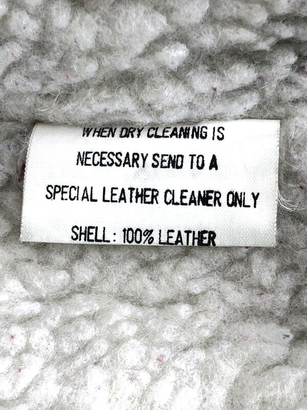 【現状渡し品】【メンズ】 UNKNOWN VINTAGE LEATHER FLIGHT JACKET ヴィンテージ レザーフライトジャケット アウター 145-230930-kk-21-tag サイズ：L カラー：ブラウン 万代Net店