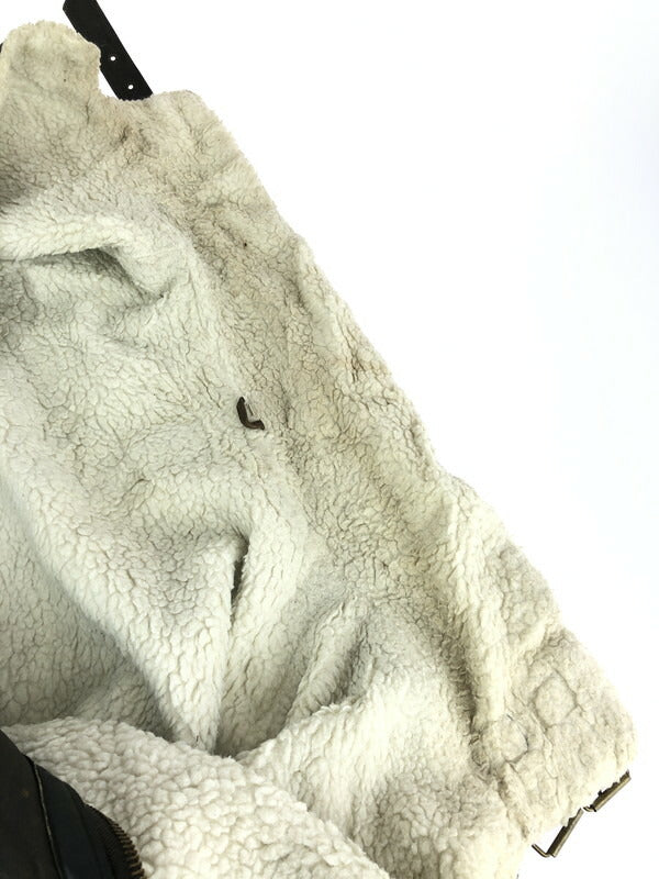 【現状渡し品】【メンズ】 UNKNOWN VINTAGE LEATHER FLIGHT JACKET ヴィンテージ レザーフライトジャケット アウター 145-230930-kk-21-tag サイズ：L カラー：ブラウン 万代Net店