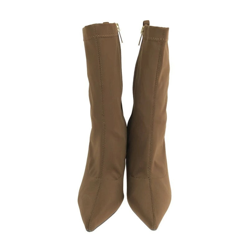 【中古品】【メンズ】 YELLO SHORT SIDE ZIP BOOTS イエロ ショート サイドジップブーツ 靴 166-231129-kk-40-tag サイズ：S カラー：ブラウン 万代Net店