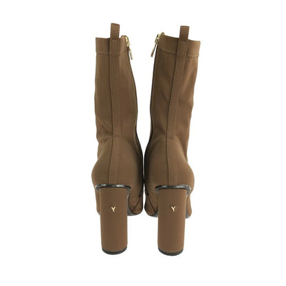 【中古品】【メンズ】 YELLO SHORT SIDE ZIP BOOTS イエロ ショート サイドジップブーツ 靴 166-231129-kk-40-tag サイズ：S カラー：ブラウン 万代Net店