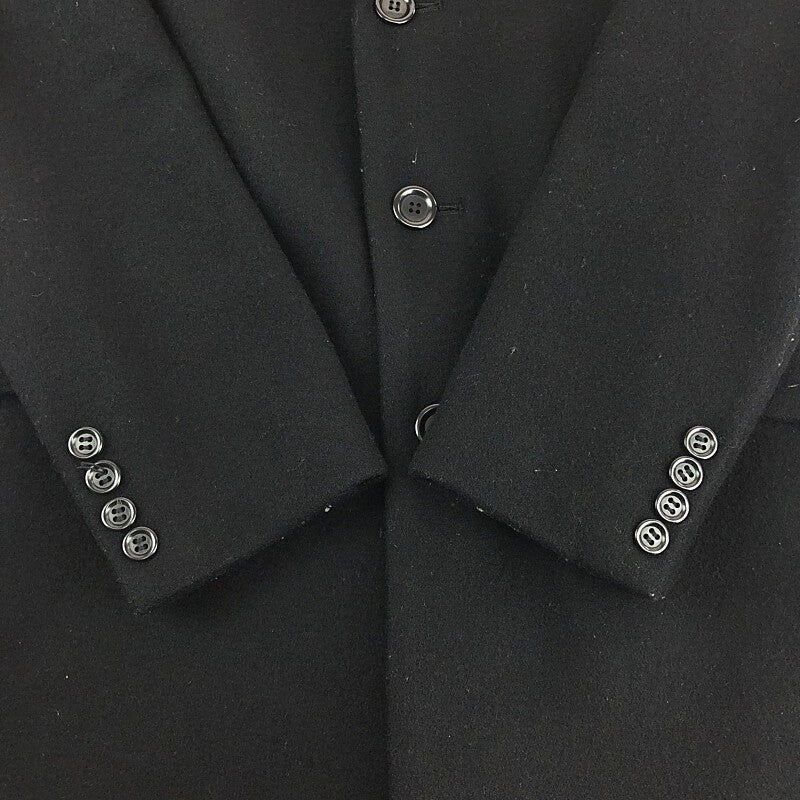 【中古品】【メンズ】 MIDWEST ミッドウエスト WOOL COAT 14AW30100 ウールコート アウター 140-220210-rs-11-tag サイズ：38 カラー：ブラック 万代Net店