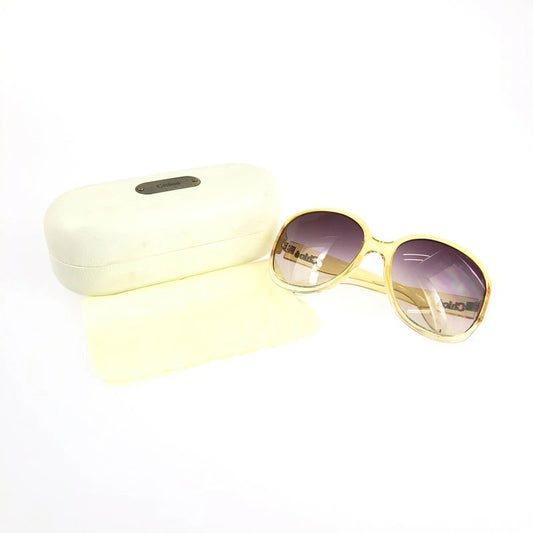 【現状渡し品】【レディース】 Chloe クロエ SUNGLASSES CL.2227 サングラス アイウェア アクセサリー 182-231218-mo-23-tag サイズ：62ロ19 カラー：イエロー系 万代Net店