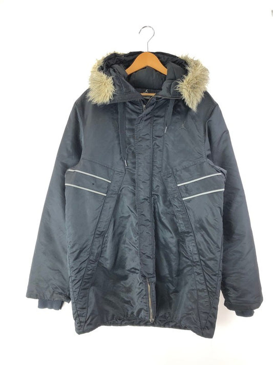 【現状渡し品】【メンズ】 JORDAN BRAND ジョーダンブランド HOODED PADDED JACKET フーデッド パデッドジャケット アウター 中綿ジャケット 148-240301-kk-19-tag サイズ：S カラー：ブラック 万代Net店