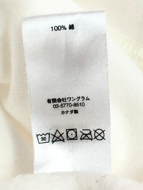 【中古品】【メンズ】 Supreme シュプリーム × COMME DES GARCONS コムデギャルソン コラボ BOX LOGO HOODIE ボックスロゴ フーディー パーカー トップス 149-250731-yy-02-tag サイズ：M カラー：ホワイト 万代Net店