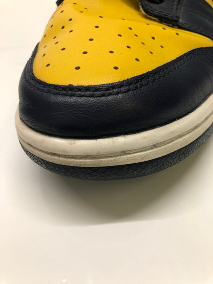 【中古品】【メンズ】 NIKE ナイキ DD1391-700 DUNK LOW RETRO MICHIGAN 靴 シューズ スニーカー 160-260823-AS-9-hon サイズ：28cm カラー：ブラック/イエロー 万代Net店