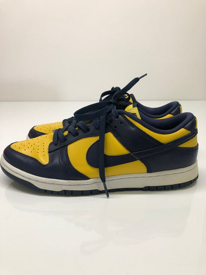 【中古品】【メンズ】 NIKE ナイキ DD1391-700 DUNK LOW RETRO MICHIGAN 靴 シューズ スニーカー 160-260823-AS-9-hon サイズ：28cm カラー：ブラック/イエロー 万代Net店