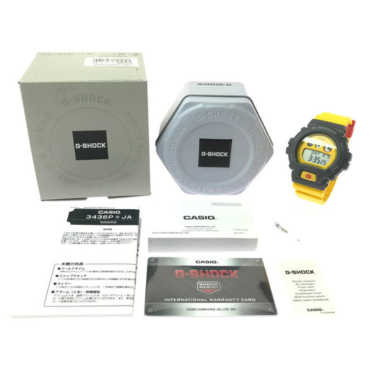 【中古美品】【メンズ】 G-SHOCK ジーショック DIGITAL GMD-S6900Y-9 クォーツ デジタル 腕時計 196-260617-rt-02-tagh カラー：イエロー 万代Net店