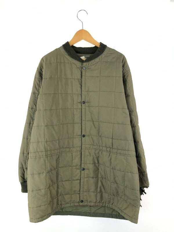 【現状渡し品】【メンズ】 ITALIAN ARMY イタリア軍 90-00's QUILTING LINER JACKET キルティングライナージャケット アウター 146-231102-kk-18-tag サイズ：52R カラー：カーキ 万代Net店