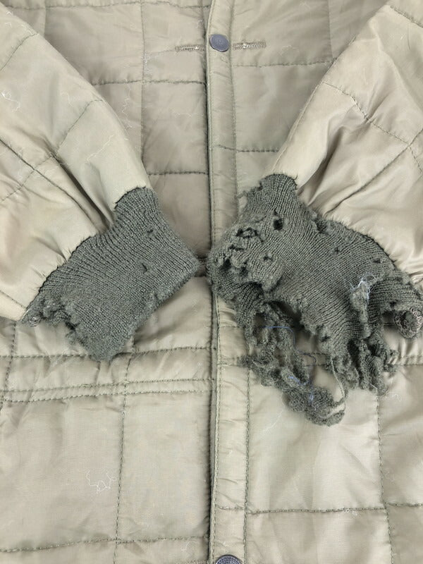 【現状渡し品】【メンズ】 ITALIAN ARMY イタリア軍 90-00's QUILTING LINER JACKET キルティングライナージャケット アウター 146-231102-kk-18-tag サイズ：52R カラー：カーキ 万代Net店