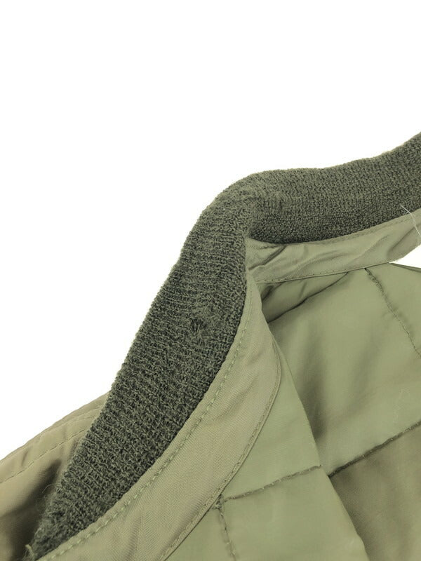 【現状渡し品】【メンズ】 ITALIAN ARMY イタリア軍 90-00's QUILTING LINER JACKET キルティングライナージャケット アウター 146-231102-kk-18-tag サイズ：52R カラー：カーキ 万代Net店