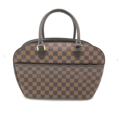 【中古品】【レディース】 ダミエ サリア オリゾンタル N51282 ルイヴィトン カバン ハンドバッグ 179-230915-kk-29-tag カラー：エベヌ 万代Net店