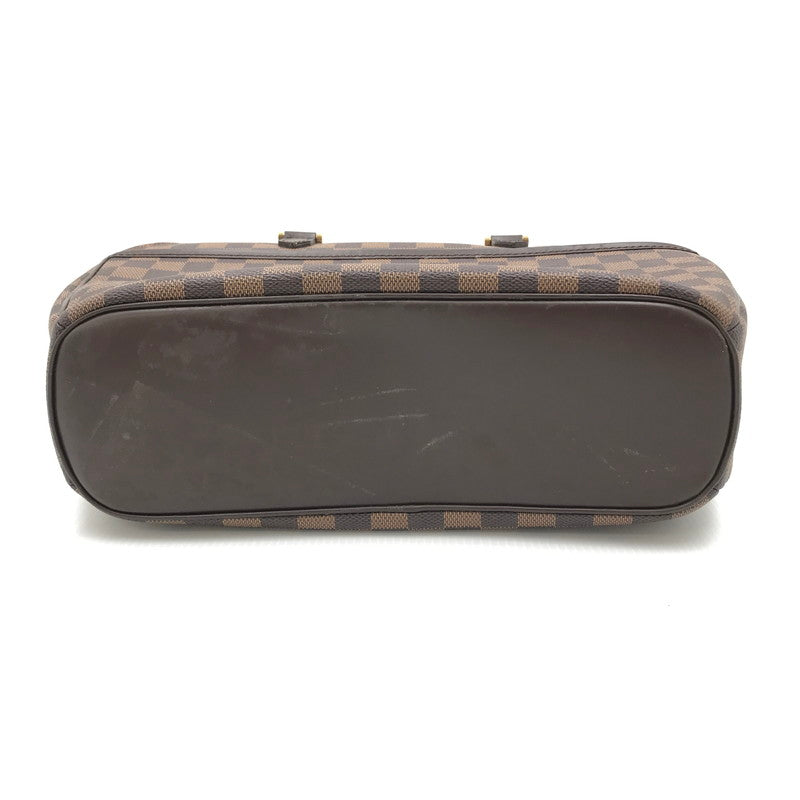 【中古品】【レディース】 ダミエ サリア オリゾンタル N51282 ルイヴィトン カバン ハンドバッグ 179-230915-kk-29-tag カラー：エベヌ 万代Net店