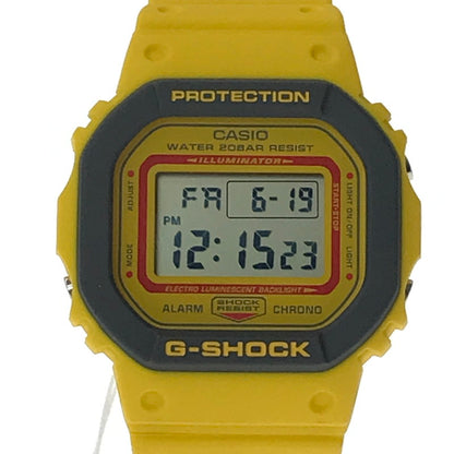 【中古美品】【メンズ】 G-SHOCK ジーショック 5600 SERIES DW-5610Y-9DR デジタル クォーツ 腕時計 アクセサリー 196-260620-rt-07-tagh カラー：イエロー 万代Net店