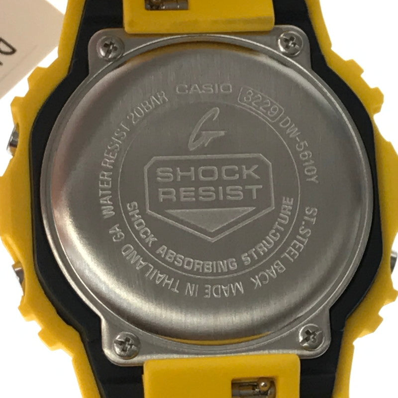 【中古美品】【メンズ】 G-SHOCK ジーショック 5600 SERIES DW-5610Y-9DR デジタル クォーツ 腕時計 アクセサリー 196-260620-rt-07-tagh カラー：イエロー 万代Net店