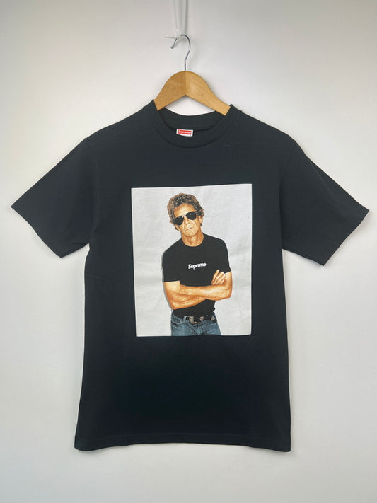 【中古品】【メンズ】 Supreme シュプリーム 09SS Lou Reed TEE ルー・リード Tシャツ 半袖 トップス 149-260711-kk-01-hon サイズ：S カラー：ブラック 万代Net店