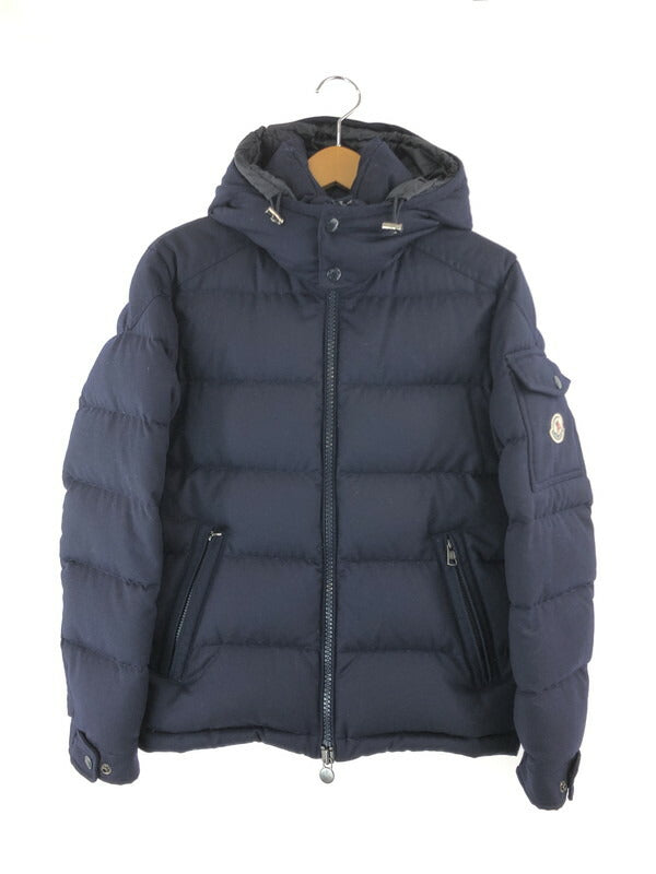 【中古品】【メンズ】 MONCLER モンクレール MONTGENEVRE D20914033805 54272 モンジュネーブ ダウンジャケット アウター 141-231009-kk-38-tag カラー：ネイビー 万代Net店