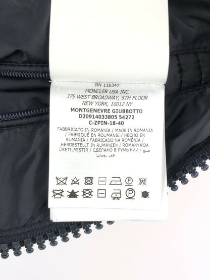 【中古品】【メンズ】 MONCLER モンクレール MONTGENEVRE D20914033805 54272 モンジュネーブ ダウンジャケット アウター 141-231009-kk-38-tag カラー：ネイビー 万代Net店