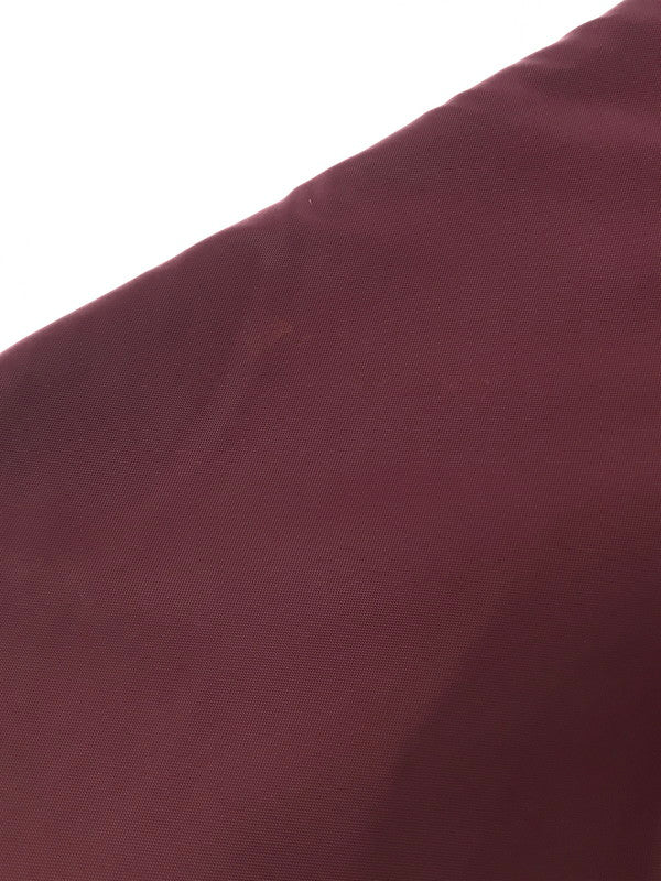 【中古品】【メンズ】 ULTIMATE SPORTWEAR アルティメット スポーツウェア NYLON STADIUM JACKET ナイロン スタジアムジャケット スタジャン アウター 146-260921-na-14-tagh サイズ：サイズ表記なし 下記参照 カラー：ボルドー系 万代Net店
