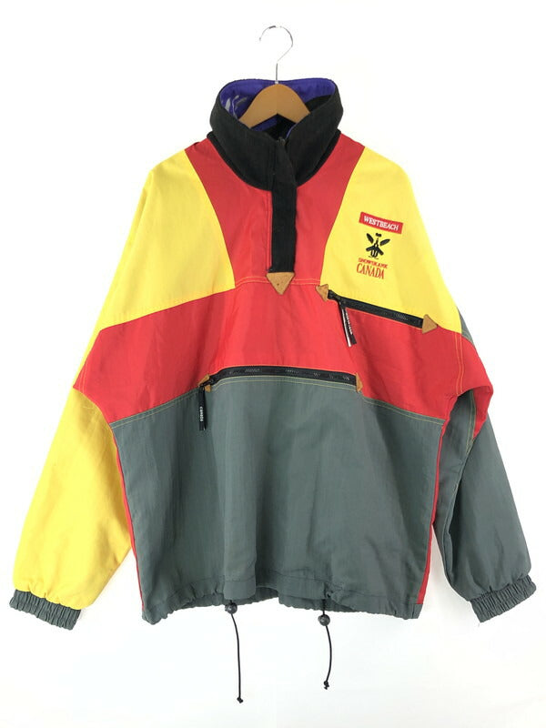 【現状渡し品】【メンズ】 WESTBEACH ウエストビーチ REVERSIBLE ANORAK JACKETリバーシブルアノラックパーカー 146-231222-kk-12-tag サイズ：L カラー：マルチカラー 万代Net店