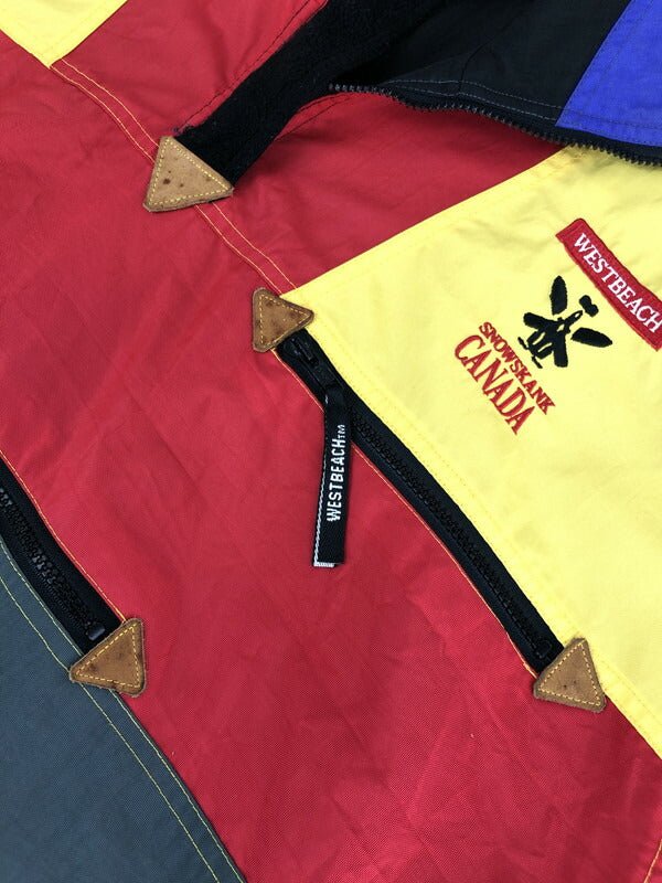 【現状渡し品】【メンズ】 WESTBEACH ウエストビーチ REVERSIBLE ANORAK JACKETリバーシブルアノラックパーカー 146-231222-kk-12-tag サイズ：L カラー：マルチカラー 万代Net店