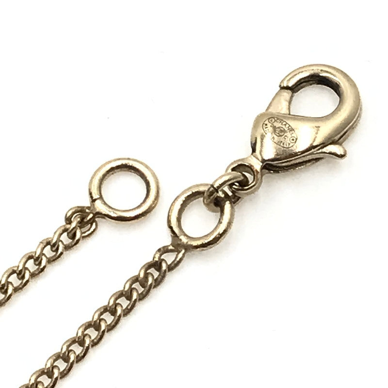 【中古品】【レディース】 CHANEL シャネル ココマーク ライトストーンネックレス ペンダント アクセサリー  182-240410-mo-2-tag カラー：シルバー 万代Net店