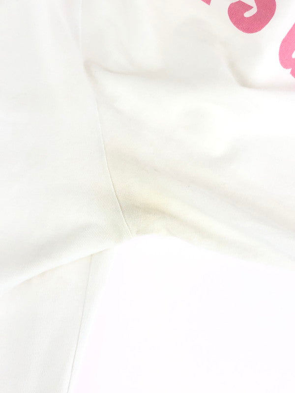 【現状渡し品】【メンズ】 MSGM エムエスジーエム 18SS FELPA REGULAR CON MACR 2440MM103 ロングスリーブ Tシャツ 長袖Tシャツ 141-231008-kk-24-tag サイズ：S カラー：ホワイト 万代Net店