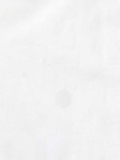 【現状渡し品】【メンズ】 MSGM エムエスジーエム 18SS FELPA REGULAR CON MACR 2440MM103 ロングスリーブ Tシャツ 長袖Tシャツ 141-231008-kk-24-tag サイズ：S カラー：ホワイト 万代Net店