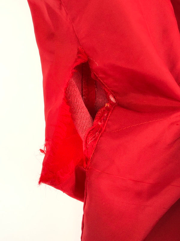 【現状渡し品】【メンズ】 ACTIVE GENERATION アクティブジェネレーション FLEECE COACH JACKET 裏フリース コートジャケット アウター 146-240127-kk-13-tag サイズ：XL カラー：レッド 万代Net店