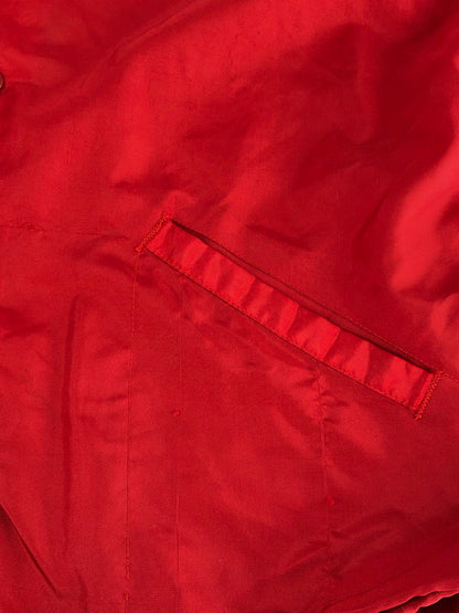 【現状渡し品】【メンズ】 ACTIVE GENERATION アクティブジェネレーション FLEECE COACH JACKET 裏フリース コートジャケット アウター 146-240127-kk-13-tag サイズ：XL カラー：レッド 万代Net店