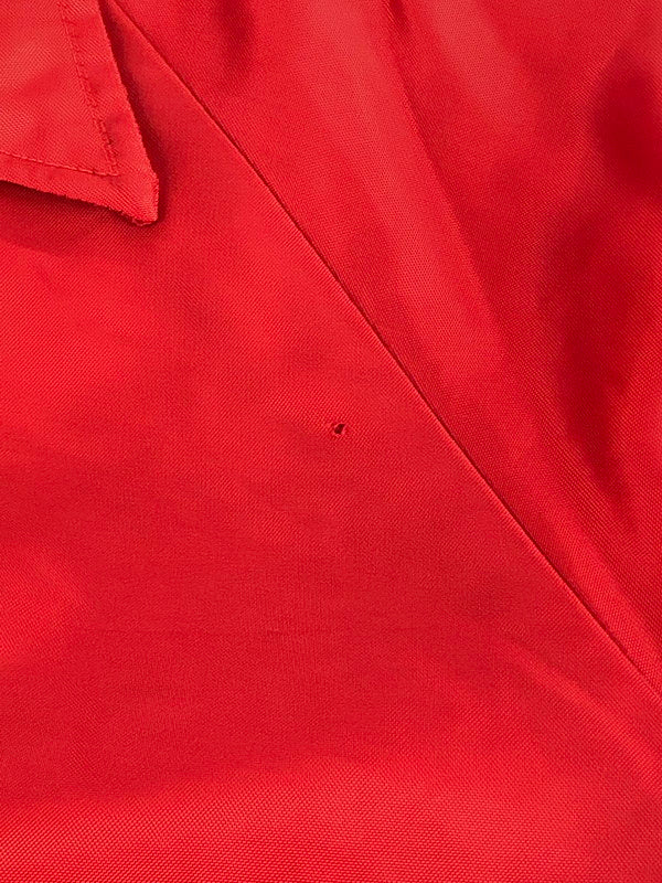 【現状渡し品】【メンズ】 ACTIVE GENERATION アクティブジェネレーション FLEECE COACH JACKET 裏フリース コートジャケット アウター 146-240127-kk-13-tag サイズ：XL カラー：レッド 万代Net店