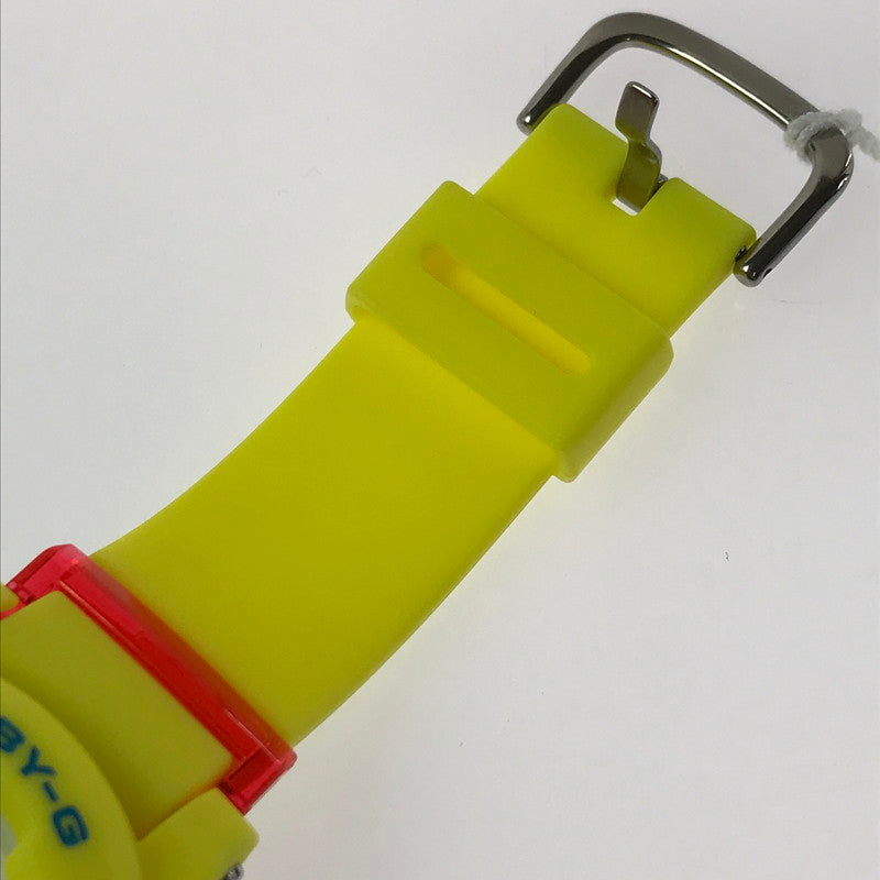 【中古美品】【レディース】 BABY-G ベイビージー BGA-180-9BDR アナログ デジタル クォーツ 海外モデル 腕時計 196-260621-rt-25-tagh カラー：イエロー 万代Net店