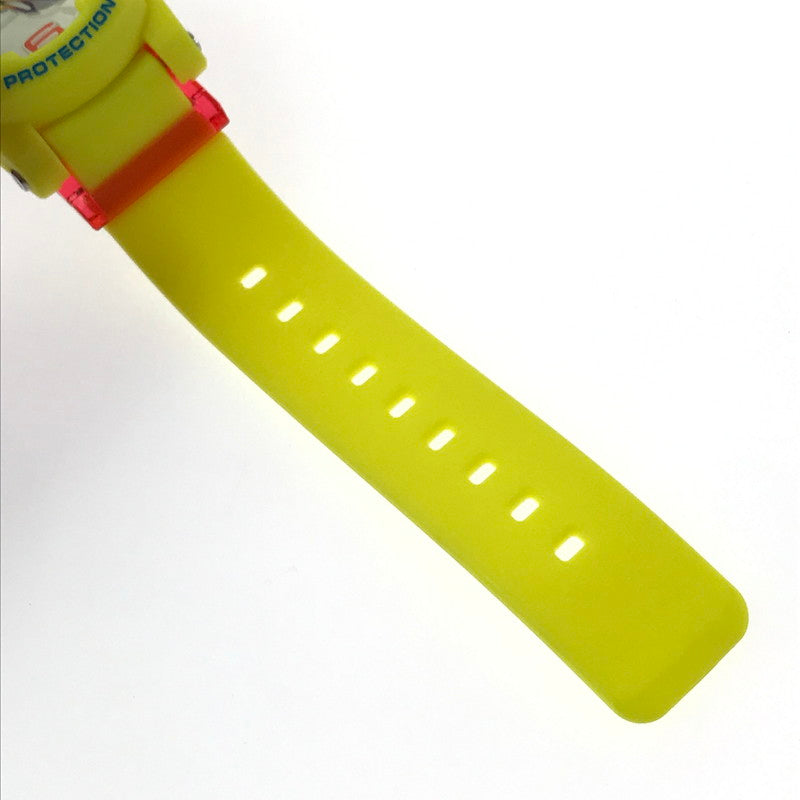 【中古美品】【レディース】 BABY-G ベイビージー BGA-180-9BDR アナログ デジタル クォーツ 海外モデル 腕時計 196-260621-rt-25-tagh カラー：イエロー 万代Net店