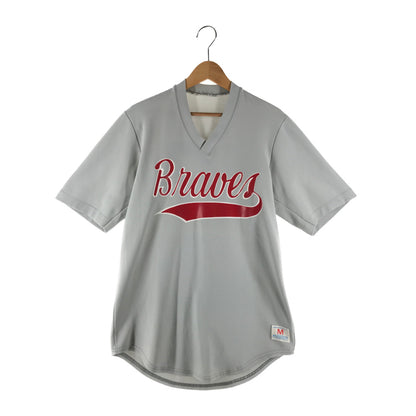 【現状渡し品】【メンズ】 Champion チャンピオン 60's BRAVES BASEBALL T-SHIRT 60年代 ブレーブス ベースボール Tシャツ 半袖Tシャツ 146-230203-mo-05-tag サイズ：M カラー：グレー 万代Net店
