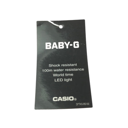 【中古美品】【レディース】 BABY-G ベイビージー BGA-195M-7ADR アナログ デジタル 海外モデル 腕時計 196-260621-rt-24-tagh カラー：ホワイト 万代Net店