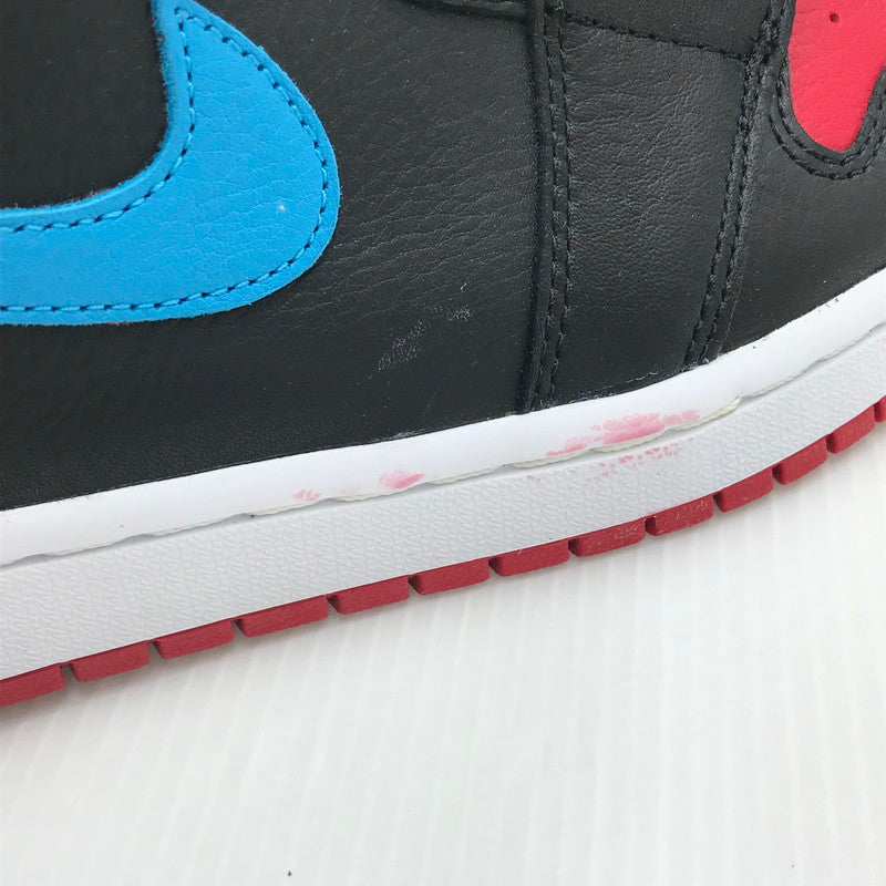 【中古美品】【メンズ】 NIKE ナイキ WMNS AIR JORDAN 1 HIGH OG UNC TO CHICAGO CD0461-046 ウィメンズ エアジョーダン1 ハイ OG スニーカー 靴 160-250124-hi-03-tag サイズ：27.5cm US 10.5 カラー：BLACK/RED/BLUE 万代Net店