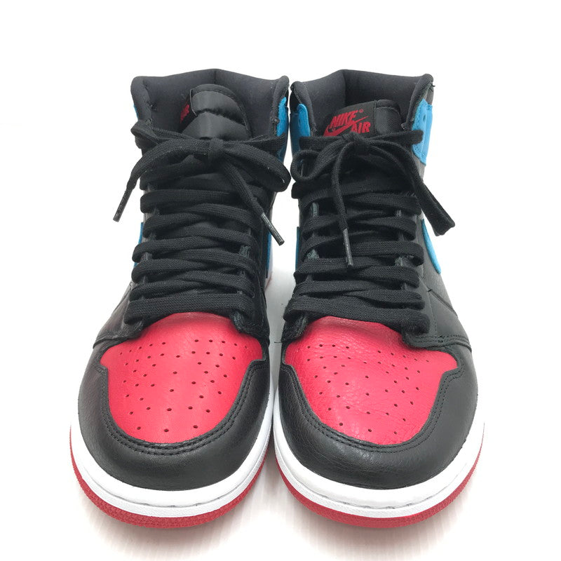 【中古美品】【メンズ】 NIKE ナイキ WMNS AIR JORDAN 1 HIGH OG UNC TO CHICAGO CD0461-046 ウィメンズ エアジョーダン1 ハイ OG スニーカー 靴 160-250124-hi-03-tag サイズ：27.5cm US 10.5 カラー：BLACK/RED/BLUE 万代Net店