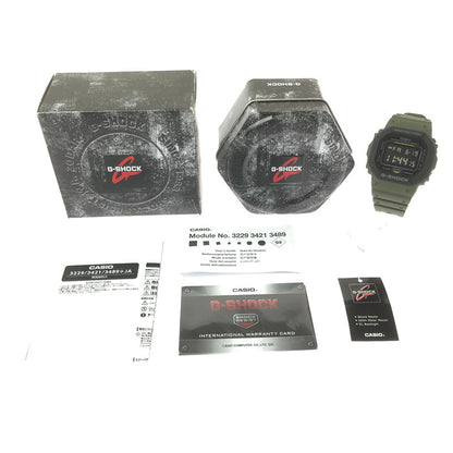 【中古美品】【メンズ】 G-SHOCK ジーショック DIGITAL DW-5610SU-3DR デジタル クォーツ 腕時計 196-260620-ty-04-tagh カラー：オリーブグリーン 万代Net店