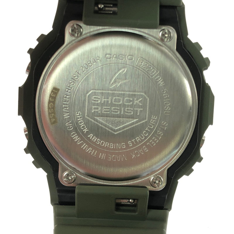 【中古美品】【メンズ】 G-SHOCK ジーショック DIGITAL DW-5610SU-3DR デジタル クォーツ 腕時計 196-260620-ty-04-tagh カラー：オリーブグリーン 万代Net店