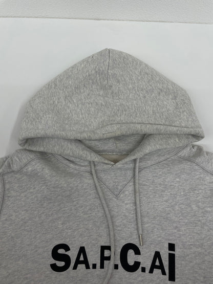 【中古品】【メンズ】 A.P.C. アーペーセー SACAI 24213-1-31082 TAIYO HOODIE パーカー 140-250119-NK-06-yok サイズ：M カラー：ホワイト系 万代Net店