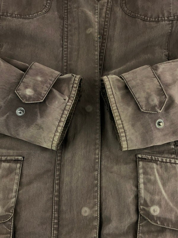 【現状渡し品】【メンズ】 Barbour バーブァー BELFORD JACKET LWB0045BR71 ベルフォードジャケット アウター 144-240224-kk-35-tag サイズ：UK12 カラー：ブラウン系 万代Net店