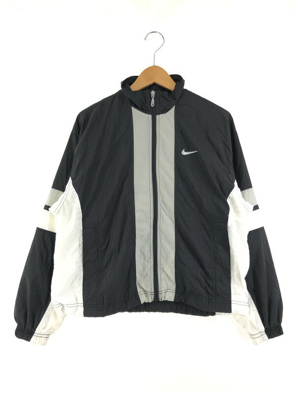 【中古品】【メンズ】 NIKE ナイキ 90's NYLON PULLOVER JACKET 90年代 ナイロン プルオーバー ジャケット ライトアウター 146-230610-mo-17-tag サイズ：M カラー：ブラック 万代Net店