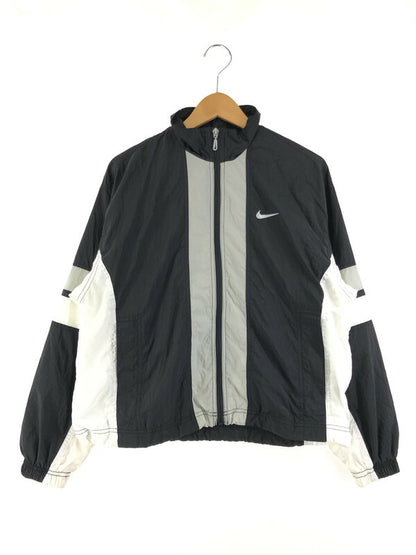 【中古品】【メンズ】 NIKE ナイキ 90's NYLON PULLOVER JACKET 90年代 ナイロン プルオーバー ジャケット ライトアウター 146-230610-mo-17-tag サイズ：M カラー：ブラック 万代Net店