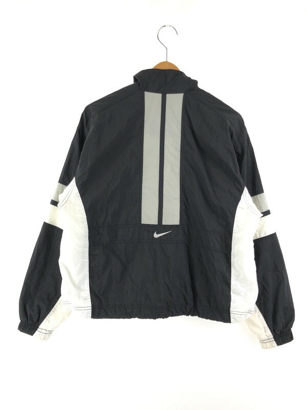 【中古品】【メンズ】 NIKE ナイキ 90's NYLON PULLOVER JACKET 90年代 ナイロン プルオーバー ジャケット ライトアウター 146-230610-mo-17-tag サイズ：M カラー：ブラック 万代Net店