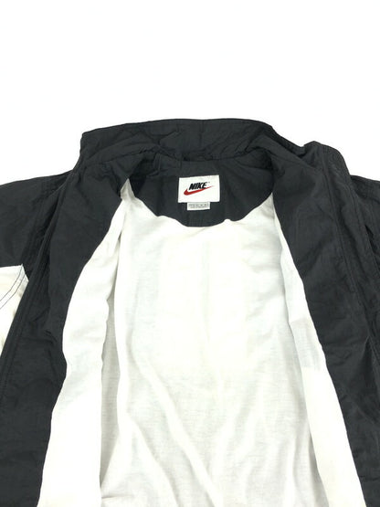 【中古品】【メンズ】 NIKE ナイキ 90's NYLON PULLOVER JACKET 90年代 ナイロン プルオーバー ジャケット ライトアウター 146-230610-mo-17-tag サイズ：M カラー：ブラック 万代Net店