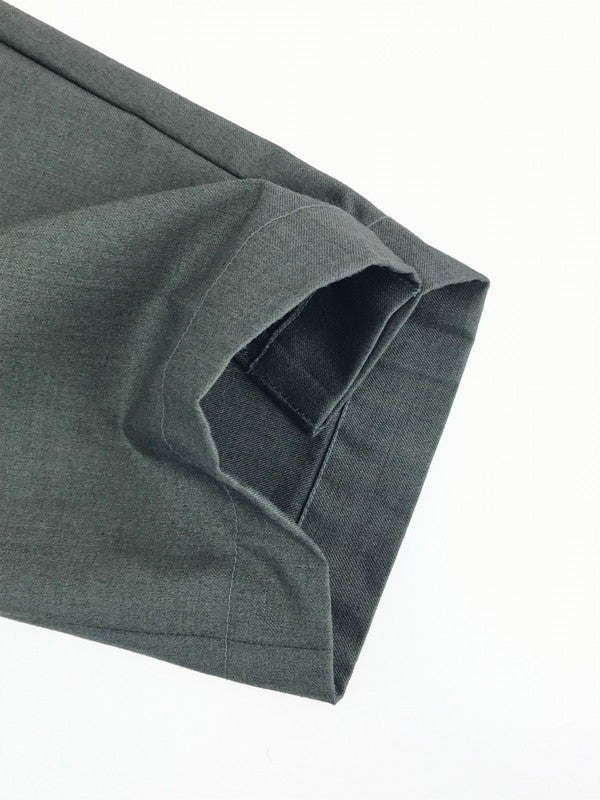 【ジャンク品】【メンズ】 SLACKS PANTS スラックスパンツ ボトムス カスタム品 151-240210-kk-32-tag サイズ：2 カラー：グレー 万代Net店