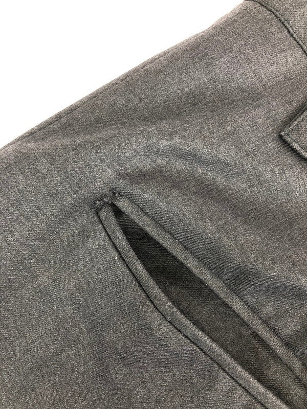 【ジャンク品】【メンズ】 SLACKS PANTS スラックスパンツ ボトムス カスタム品 151-240210-kk-32-tag サイズ：2 カラー：グレー 万代Net店