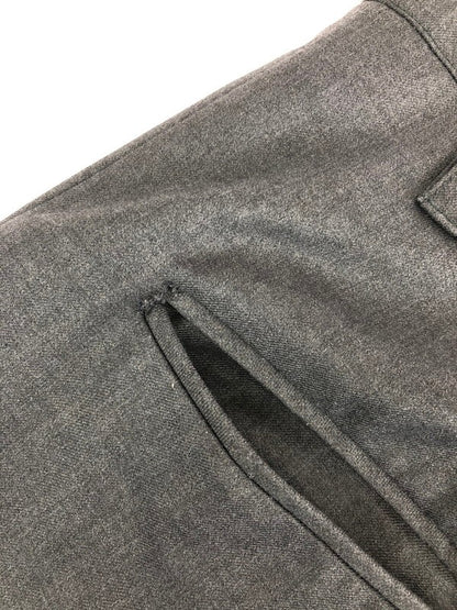 【ジャンク品】【メンズ】 SLACKS PANTS スラックスパンツ ボトムス カスタム品 151-240210-kk-32-tag サイズ：2 カラー：グレー 万代Net店
